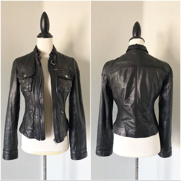 gianni bini leather jacket